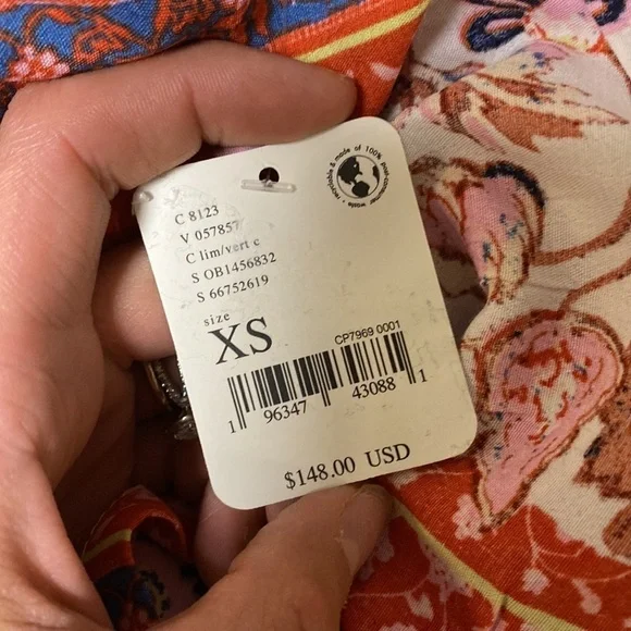 Free People | Bali Citrus Skies Jumpsuit In Lime Green Size XS - Picture 5 of 6